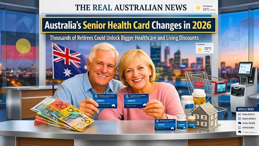 Australia Senior Health Card 2026 Updates Thousands of Retirees to Gain Extra Savings