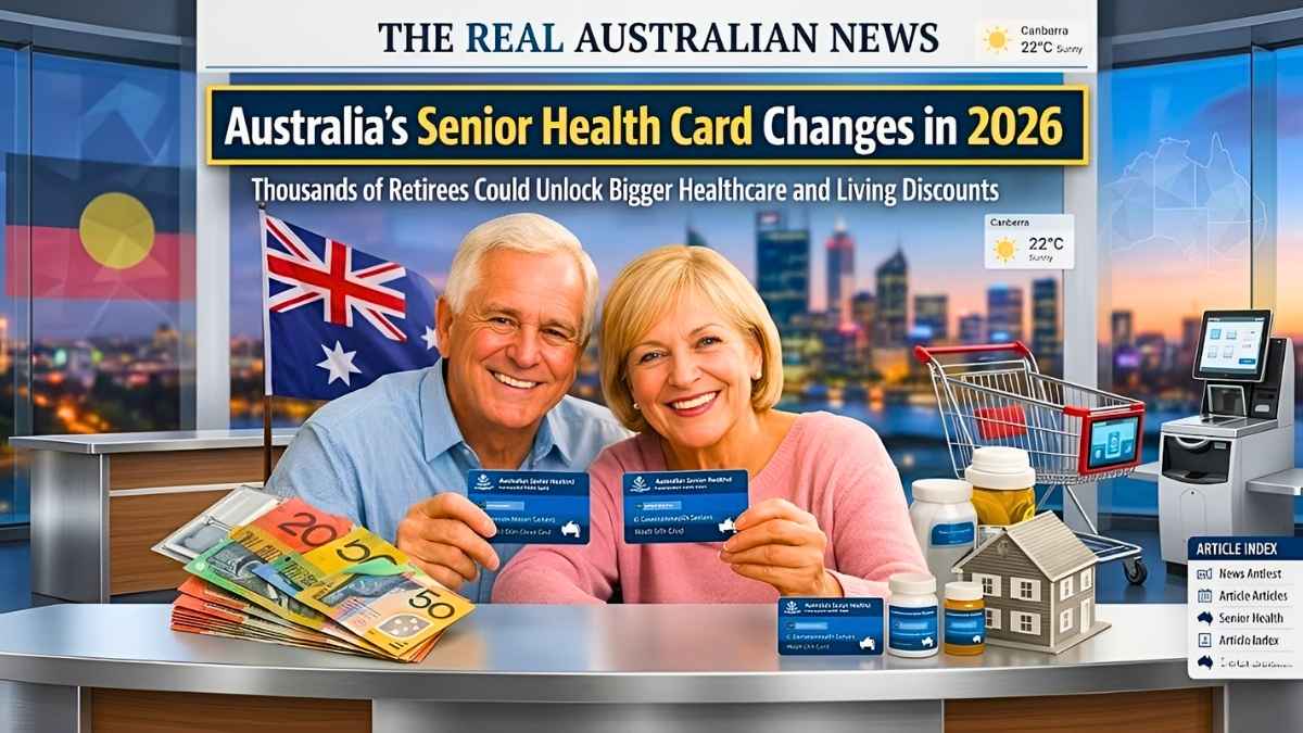 Australia Senior Health Card 2026 Updates Thousands of Retirees to Gain Extra Savings