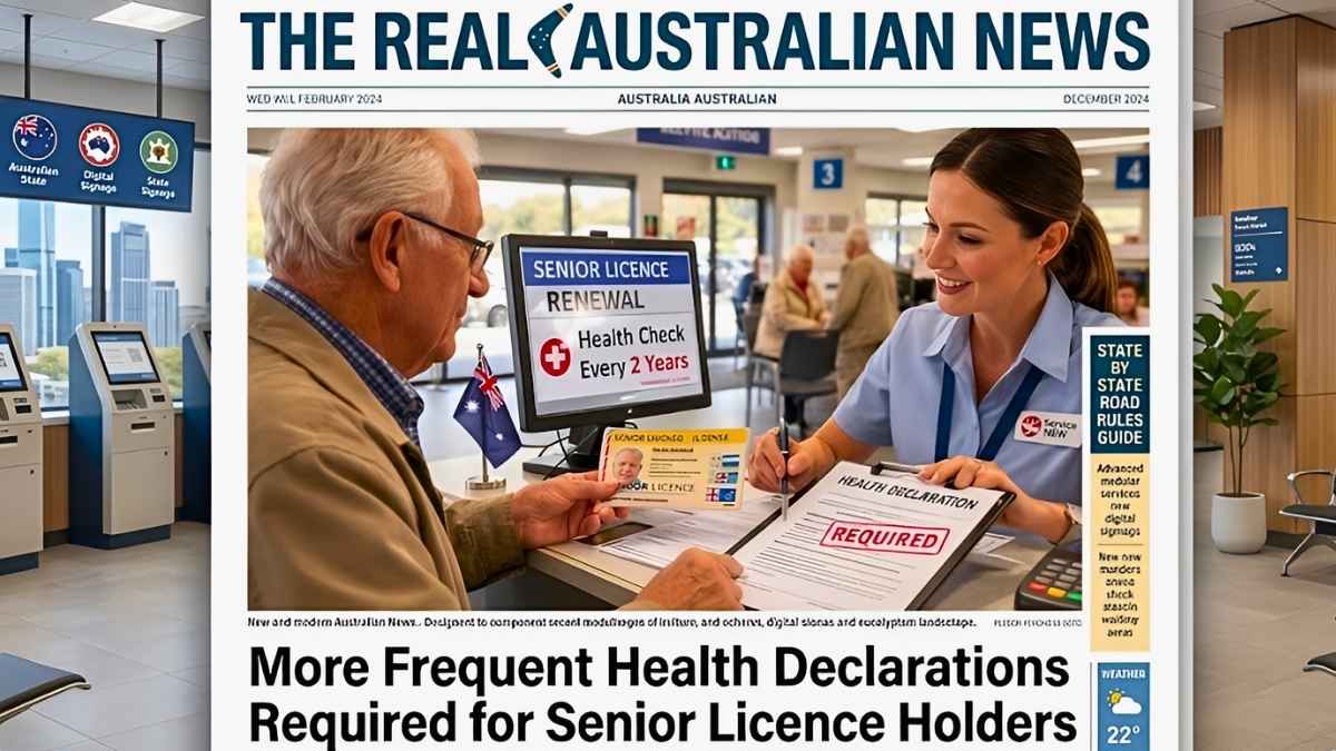 Senior Licence Holders 2026 New Health Declaration Requirements Across Australia