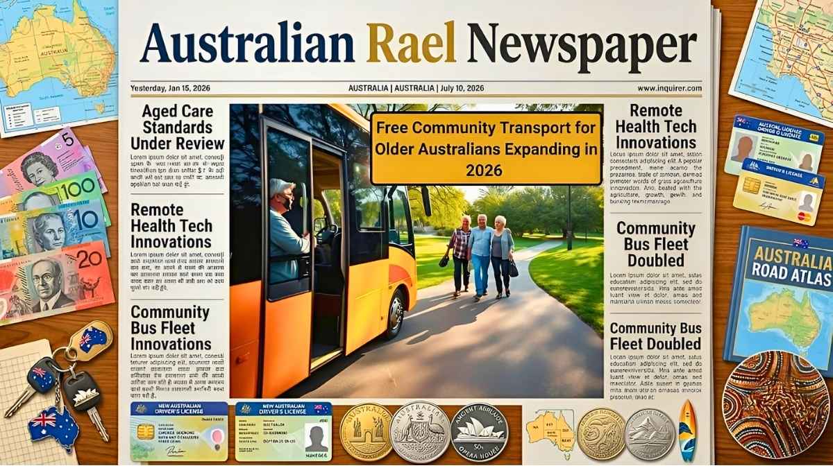 Senior Transport Update 2026 Expanded Free Community Services Across Australia