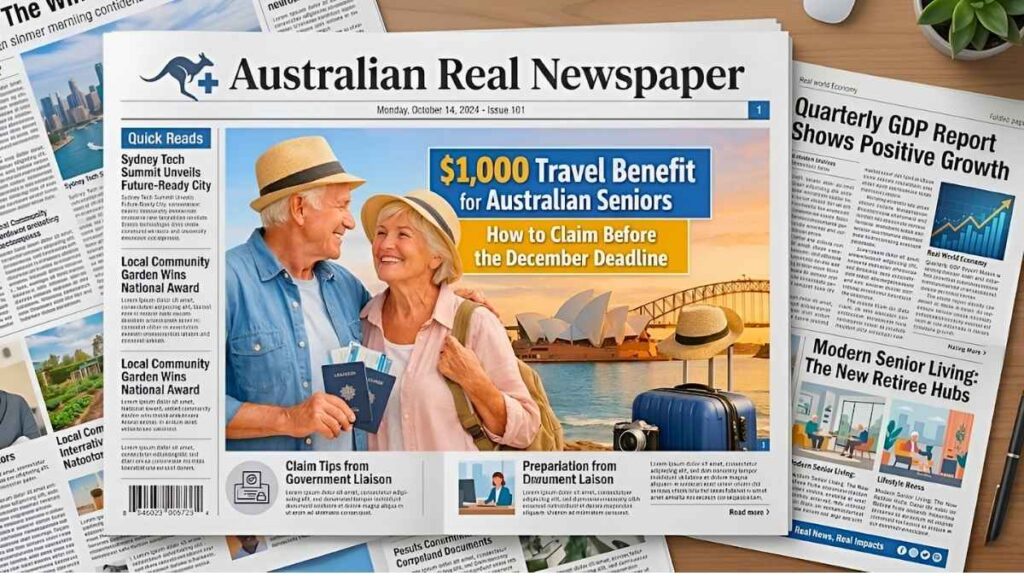 Australian Seniors $1000 Travel Grant 2026 Eligibility Benefits and Claim Process