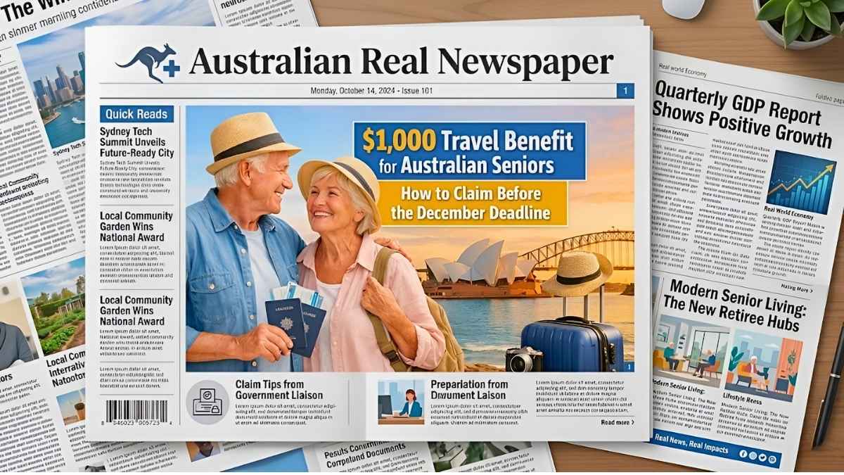 Australian Seniors $1000 Travel Grant 2026 Eligibility Benefits and Claim Process