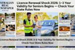 Senior Driving License 2026 What You Need to Know About Short Term Renewals